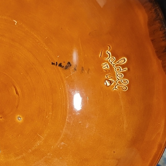 Baldelli Italian Pottery Dishes/ plates, EUC.Set of 5 total pcs. - Picture 3 of 3